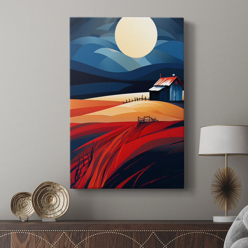 Paysages série CXV - galerie sur mesure, H 18 po x l 12 po