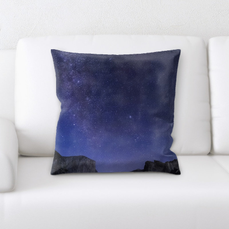 Microsuede Reversible Throw Pillow