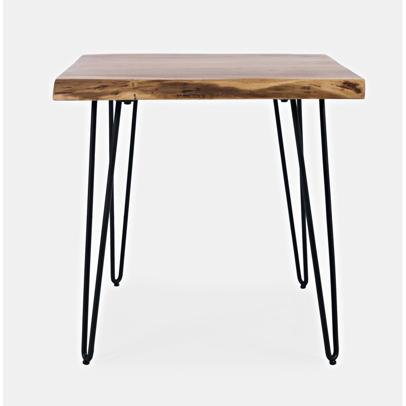 Gordonsville Solid Wood Top End Table, Natural