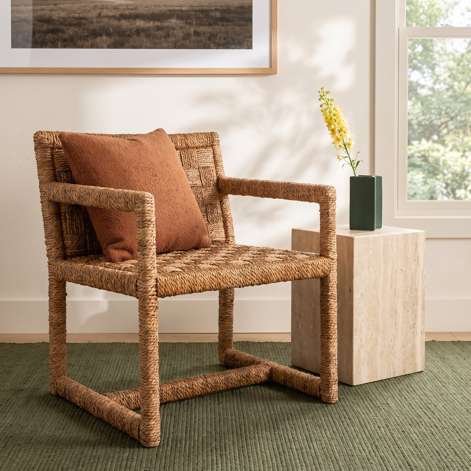Baur Mahogany Armchair