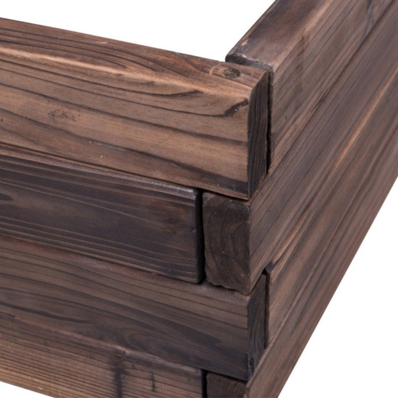 Wood Raised Garden Bed