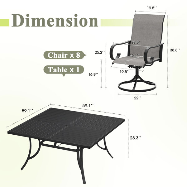 Dimensions du produit