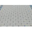 Rug & Kilim’S Indian Dhurrie Rug In Sky Blue And Cream Geometric Mosaic