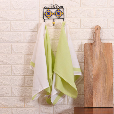 Cotton Stripe Dish Cloth Kitchen Towel