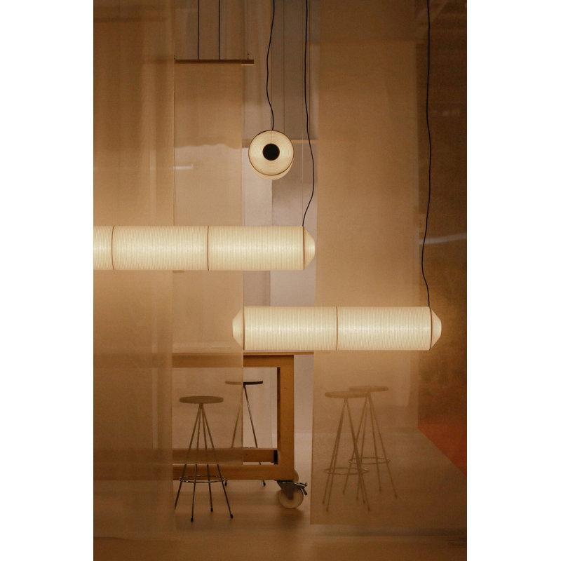 Tekiò Horizontal Pendant, 206.7" H x 47.2" W x 9.8" D, 56 W
