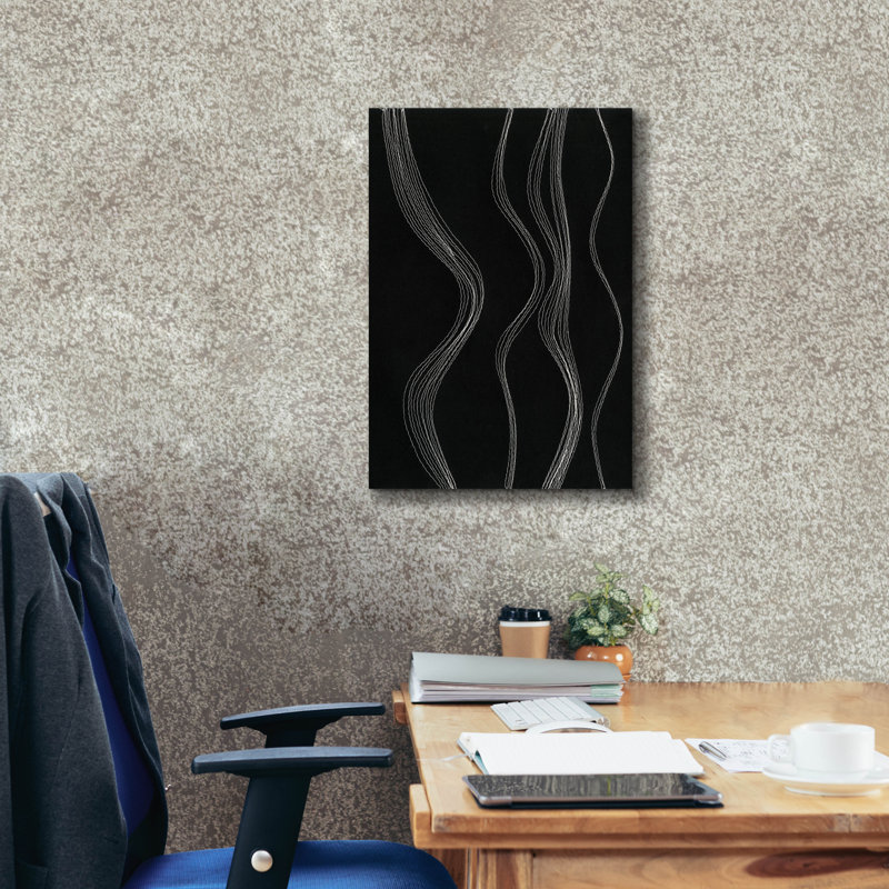 «Rippling Stitches II» par Regina Moore, H 16 po x l 12 po x P 0,75 po
