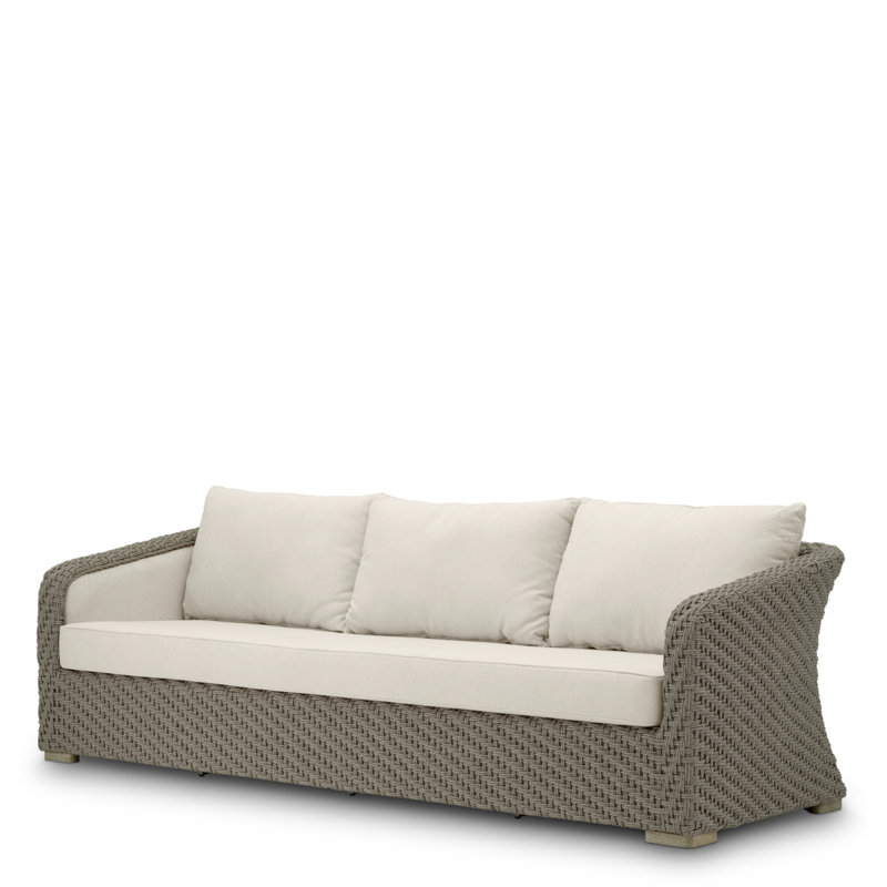 Bryson 100 " W Straight Patio Sofa with Cushions