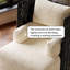 Fauteuil inclinable ergonomique simple avec base en métal