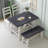 4 - Person Trestle Dining Set-204263157-204263153