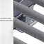 Porte-pantalons, porte-pantalons multifonctionnel rétractable sur rail coulissant intégré ， S'applique du côté droit