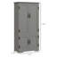 Armoire de cuisine 48,5 po HOMcom