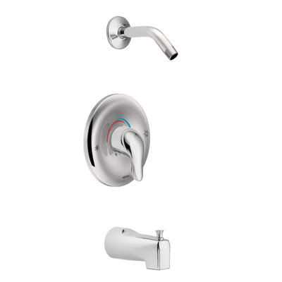 Chateau Tub and Shower Faucet Trim with Lever Handle