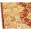 Tapis crème et or foncé de haute qualité noué à la main