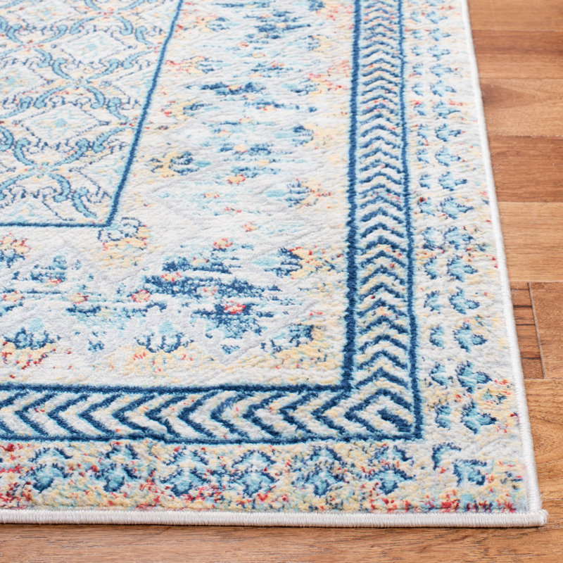 Brentwood Performance Oriental Rug, Square 6'7"