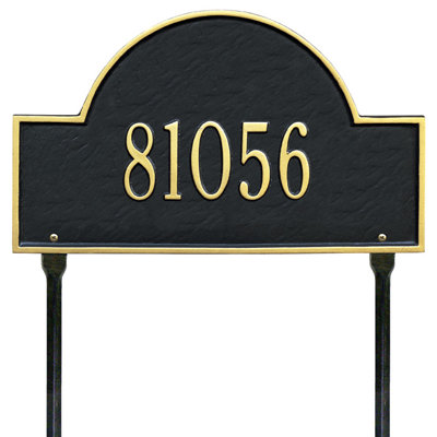 Plaque d'adresse sur 1 ligne