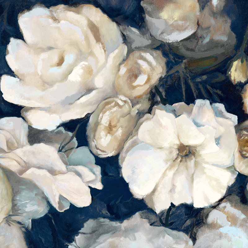Rose Garden - Wrapped Canvas Print, 30cm H x 30cm W