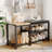 Shoe Bench,Shoe Organizer，Holds Up to 570 lb，Black