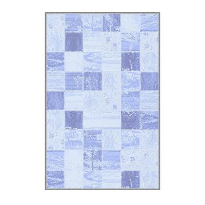 Premium Hall Carpet, 100% Polyester, 39.4 x 59.1 inches | 8 mm Pile Height, 650 g/m² | Antibacterial, Non-Slip PVC Felt Dot Underside, Machine Washable | 3D Digital Print, Durable & Stylish for Home Decor