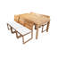 Venice 7 - Piece Solid Wood Dining Set-669753393