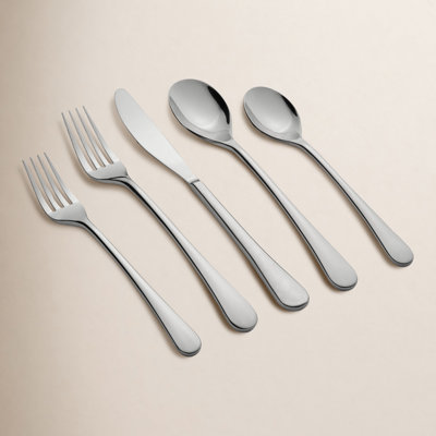 Vicki Stainless Steel Flatware - Set of 20