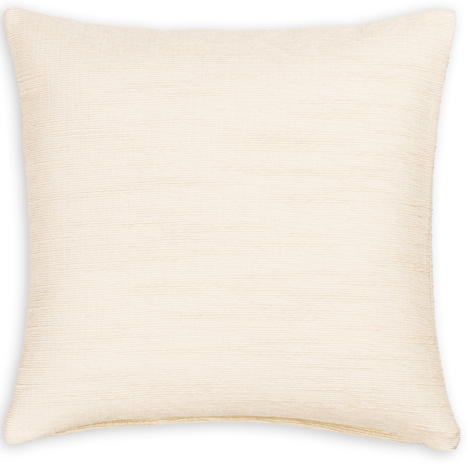 Haven Solid Accent Pillow, Cream, Polyester, Square 18"