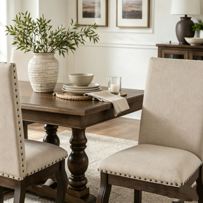 Farmhouse Wood Dining Table