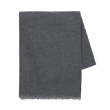 Light Gray Italian Cashmere Throw