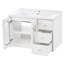 Single Bathroom Vanity with Ceramic Basin