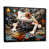 Black Floater Framed
