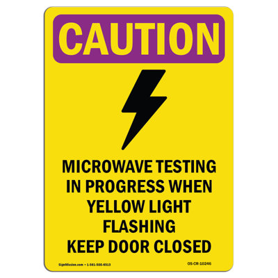 Caution Radiation Sign