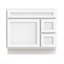 Base de meuble-lavabo simple Hibbitts 36 po seulement-338493218