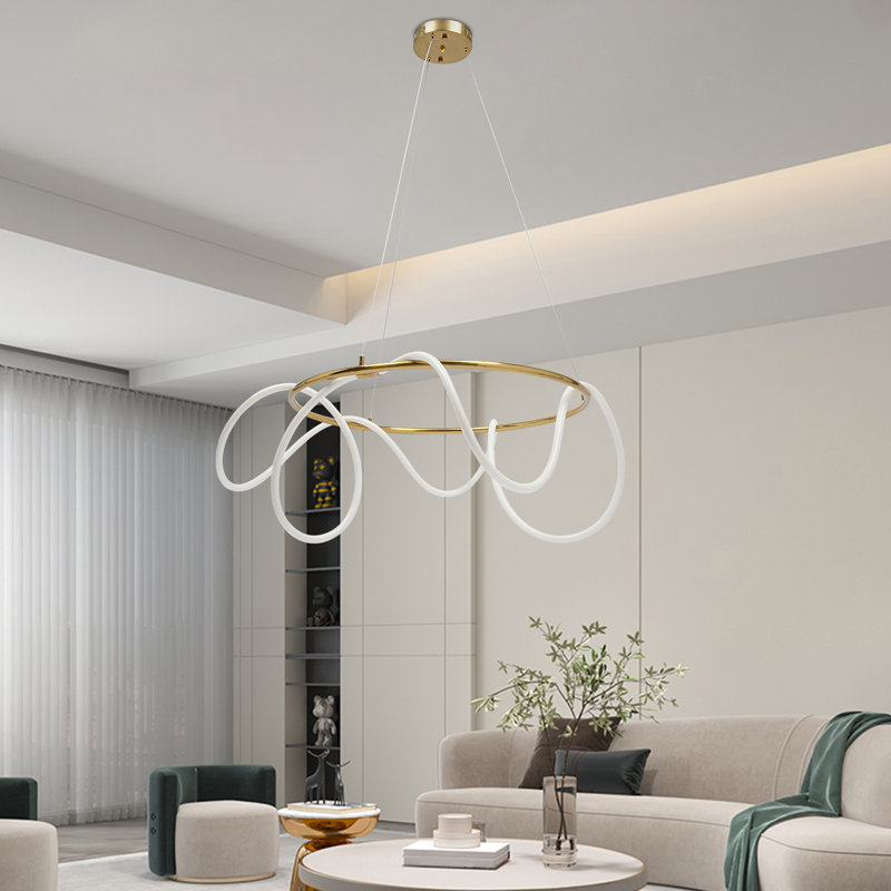 Luminaire suspendu en métal flexible Creative Creative