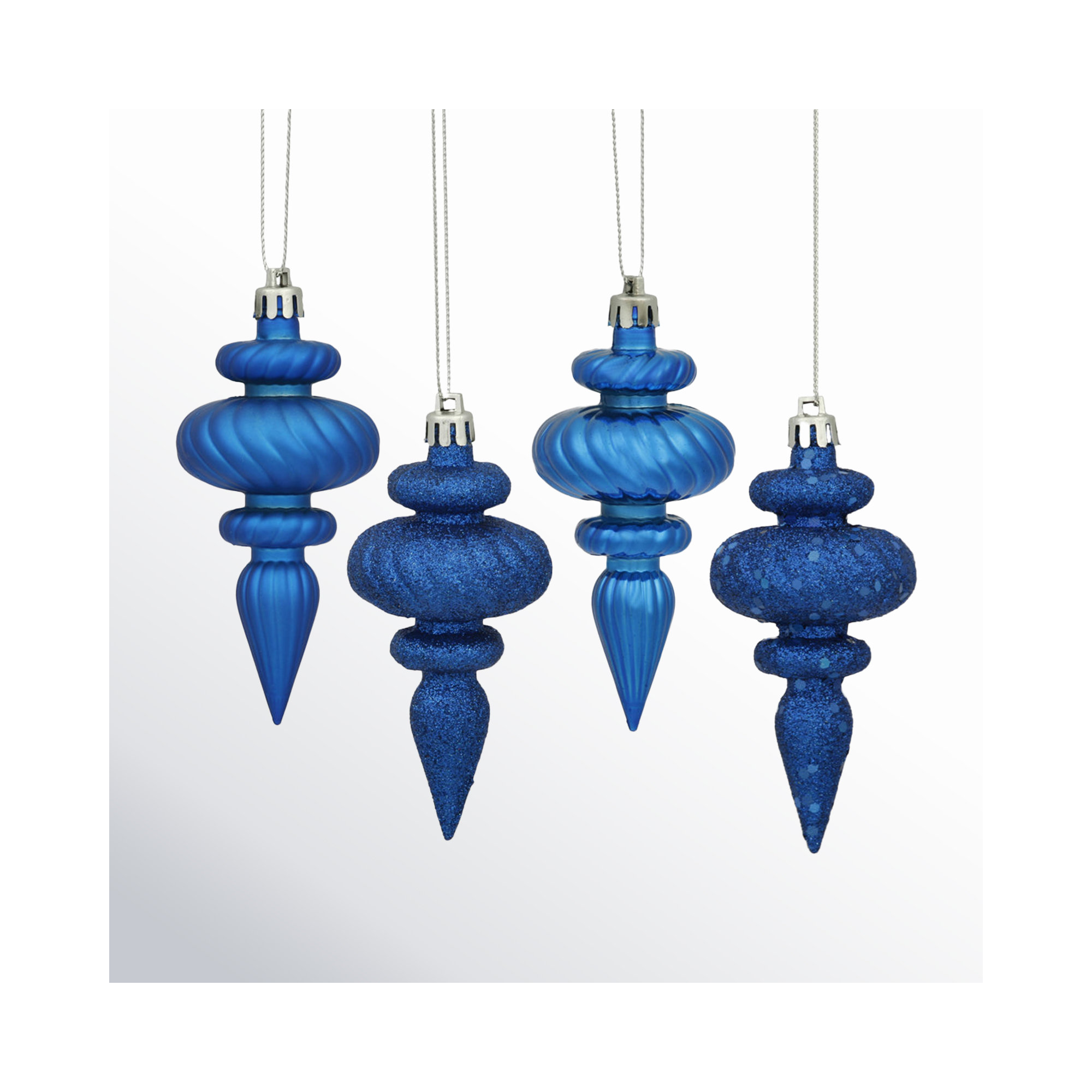 Finial Ornament, Blue