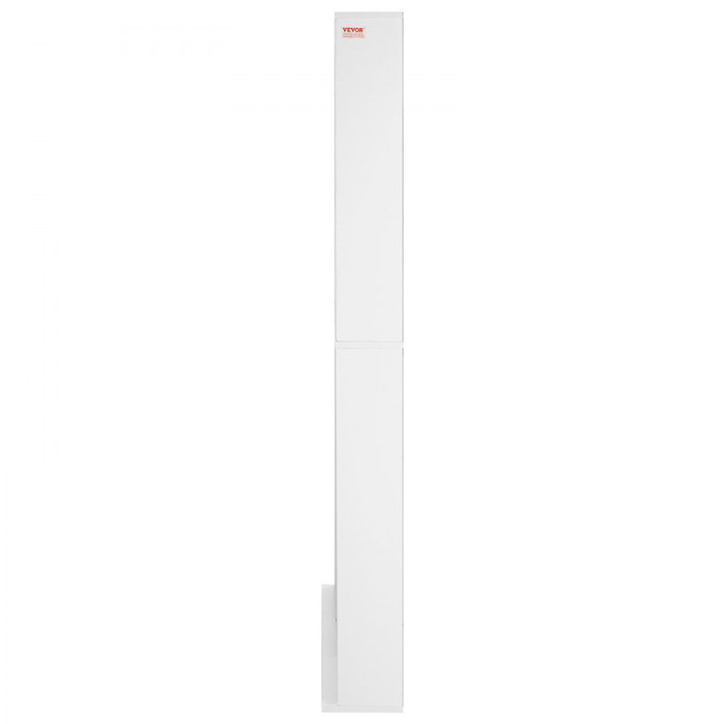 5'' H Media Shelves, White