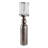 Elegant Floor Candle Holder With Removable Glass Hurricane - Decorative Tabletop Candle Holders For Living Room, Dining Room, Or Home Decor - 41", Silver-1516323652