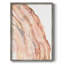Rose Quartz I, reproduction encadrée - bois massif
