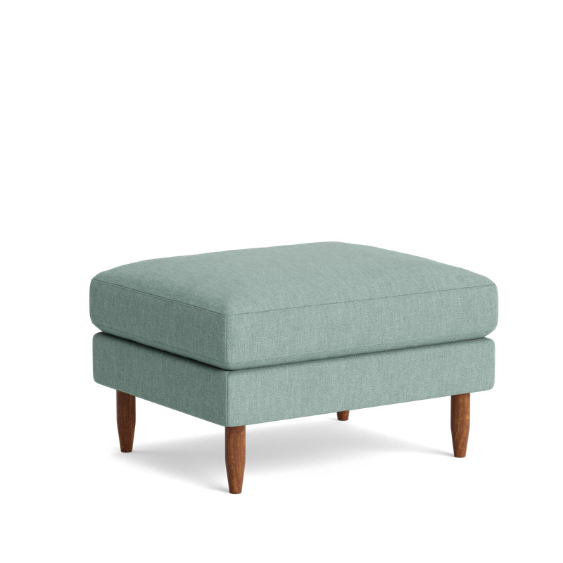 Skinny Fat Ottoman, Performance Weave - Spa