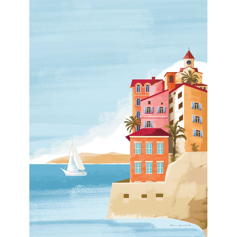 Las Palmas III - impression sur toile tendue, H 16 po x l 12 po
