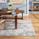 Town & Country Living Rein Abstract Cloud Everwash Non-Slip Backing Washable Area Rug Gray