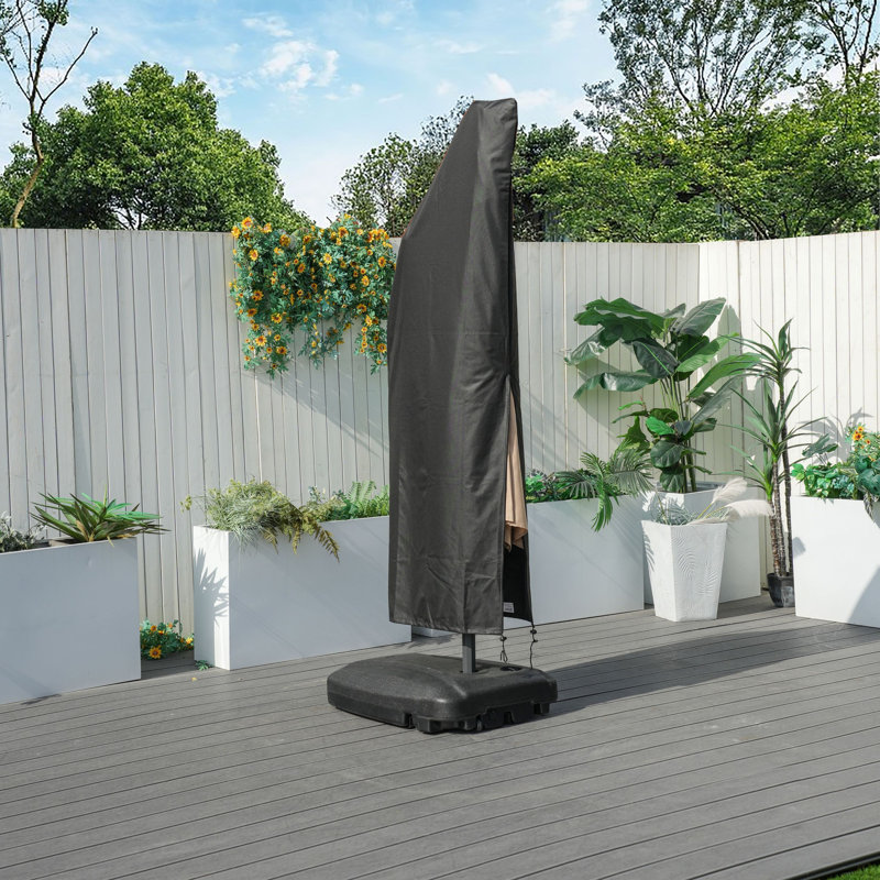 Housse de parasol pour patio, H 78,74 po x l 18,5 po x P 18,5 po