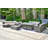 9 - Person Modular Patio Conversation Set with Cushions