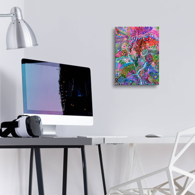 «Open My Eyes» par Noemi Ibarz, art mural en verre acrylique