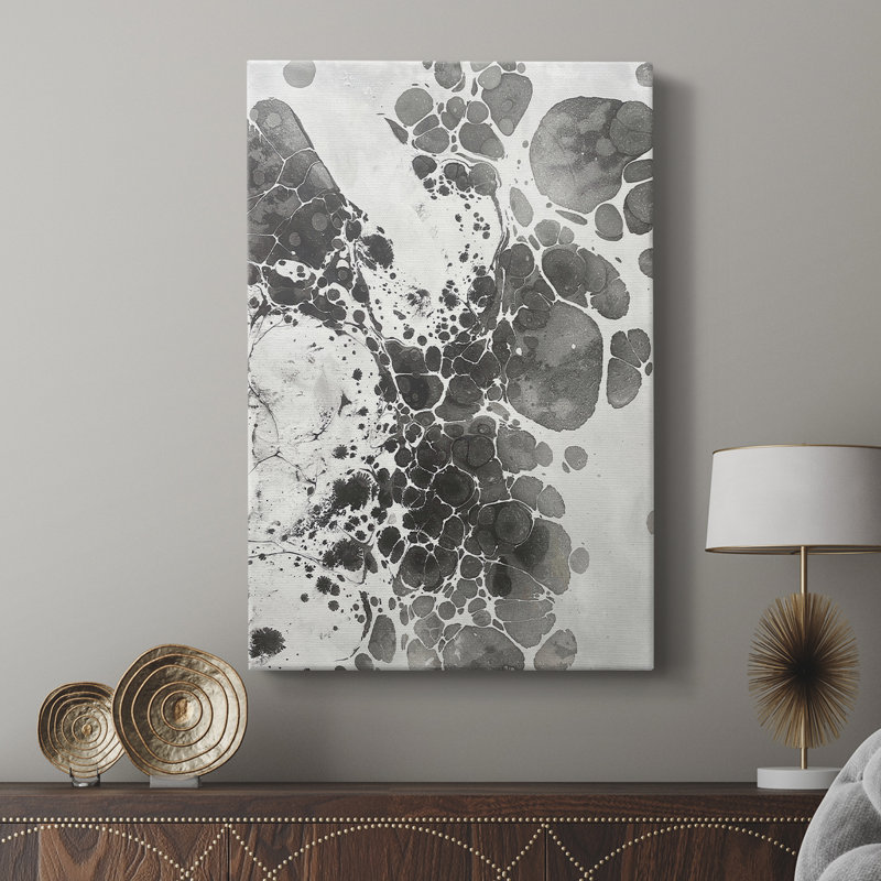 Marbling III -Custom Wrapped Gallery Cavas