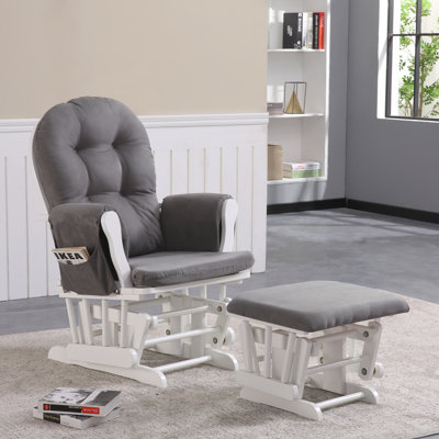 Latifah Glider with Ottoman