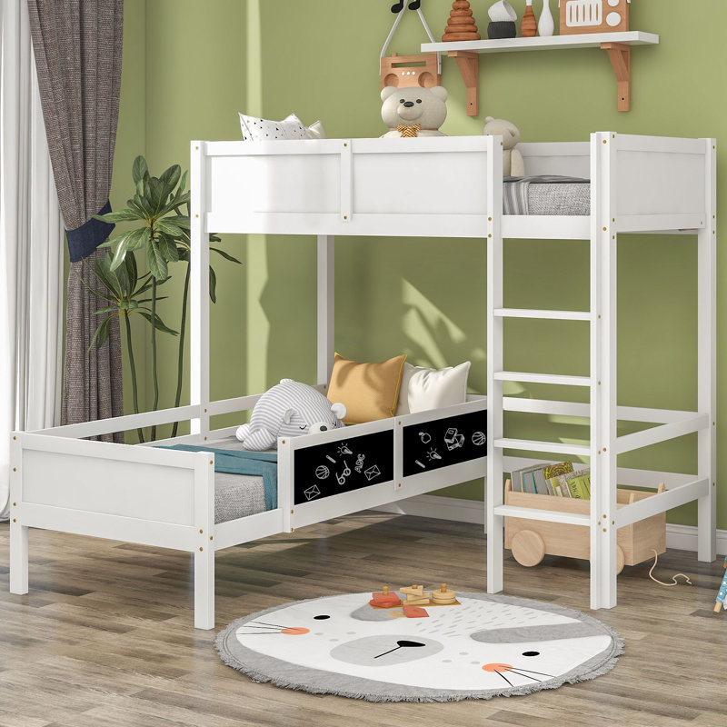 Gartman Bunk Bed with Built-in Ladder Included