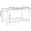 Singita Rectangular Pine Outdoor Coffee Table , cm W cm D-250652306-250652310