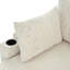 Canapé modulaire 109,9 po Canapé-lit polyvalent Canapé-lit en forme de U avec un grand espace de rangement, deux porte-gobelets et des ports de chargement pour le salon-1903441645