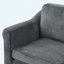 Canapé modulaire en chenille de 111,8 po en U avec repose-pieds de rangement mobile-526444602