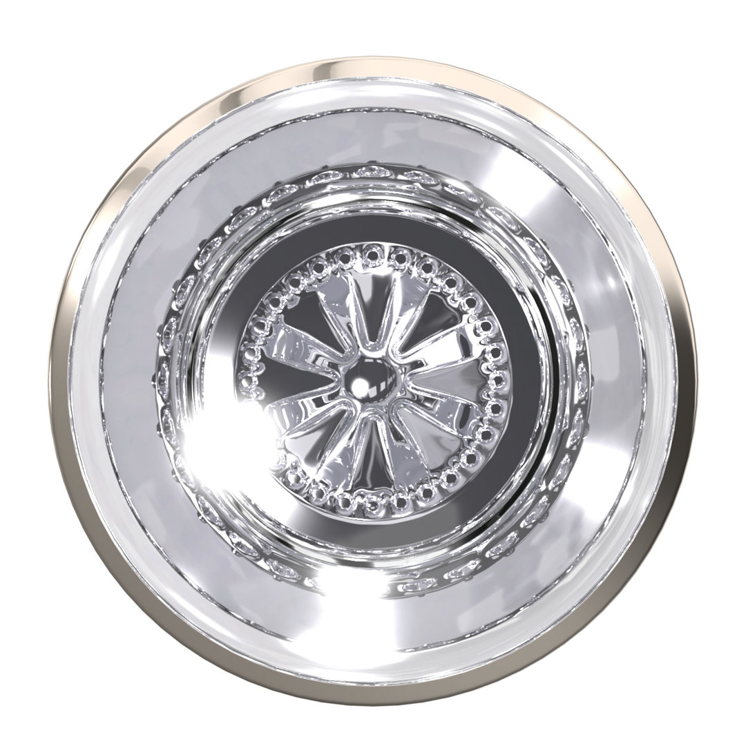 Hobson Non-Turning Glass Knob with Kinsler Trim Schlage 