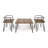 Hansell 2 - Person Patio Conversation Set